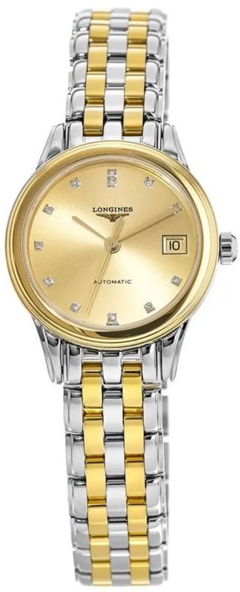 Longines Naisten kello L4.274.3.37.7 Grande Classique Kullattu/18K