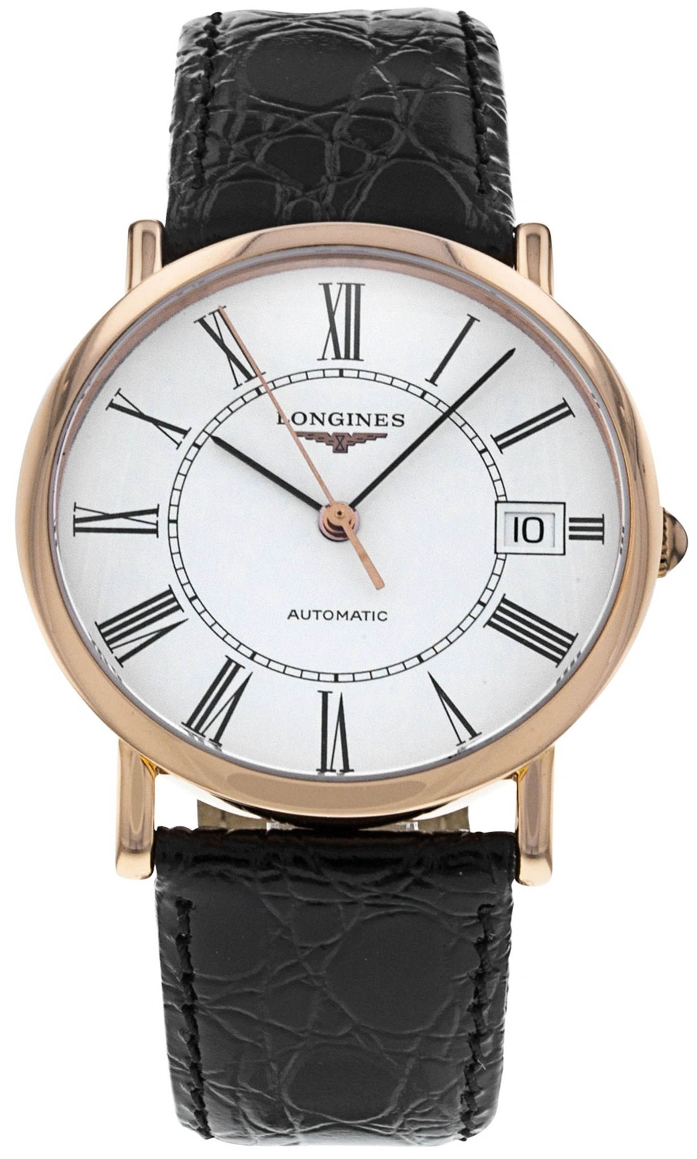 Longines Miesten kello L4.778.8.11.0 Grande Classique Valkoinen/Nahka