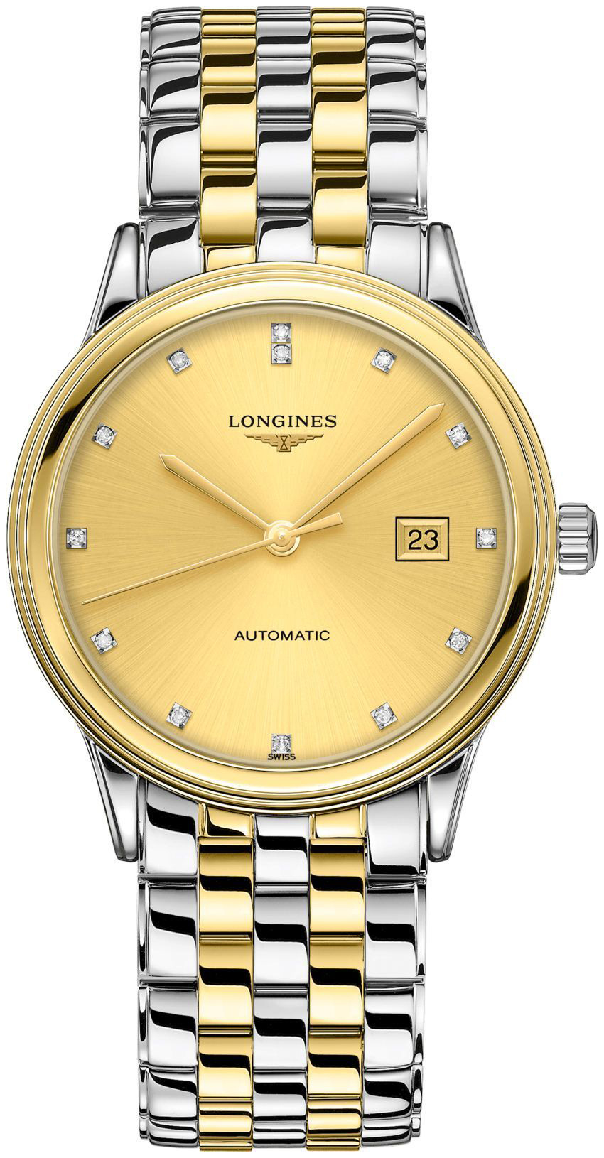 Longines Miesten kello L4.984.3.37.7 Flagship