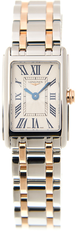 Longines Naisten kello L5.258.5.71.7 DolceVita Beige/18K punakultaa