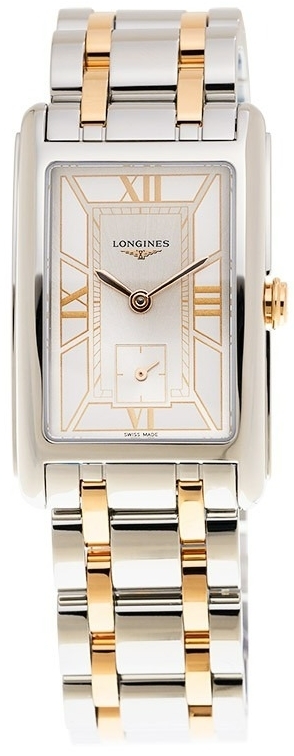 Longines L5.512.5.75.7 Dolcevita Valkoinen/Teräs 23.3x37 mm