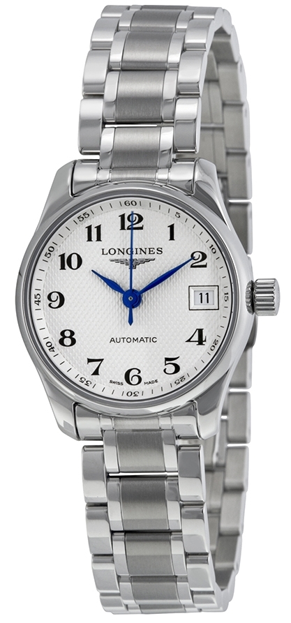 Longines Naisten kello L2.128.4.78.6 Master Hopea/Teräs Ø25.5 mm