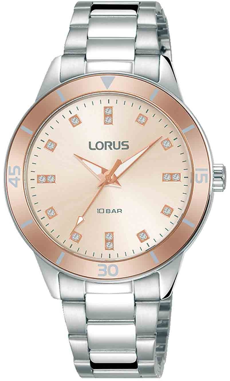 Lorus Naisten kello RG241RX9 Ladies Pinkki/Teräs Ø34 mm