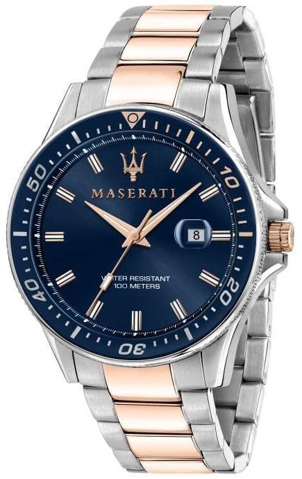 Maserati Sfida Miesten kello R8853140003 Sininen/Punakultasävyinen