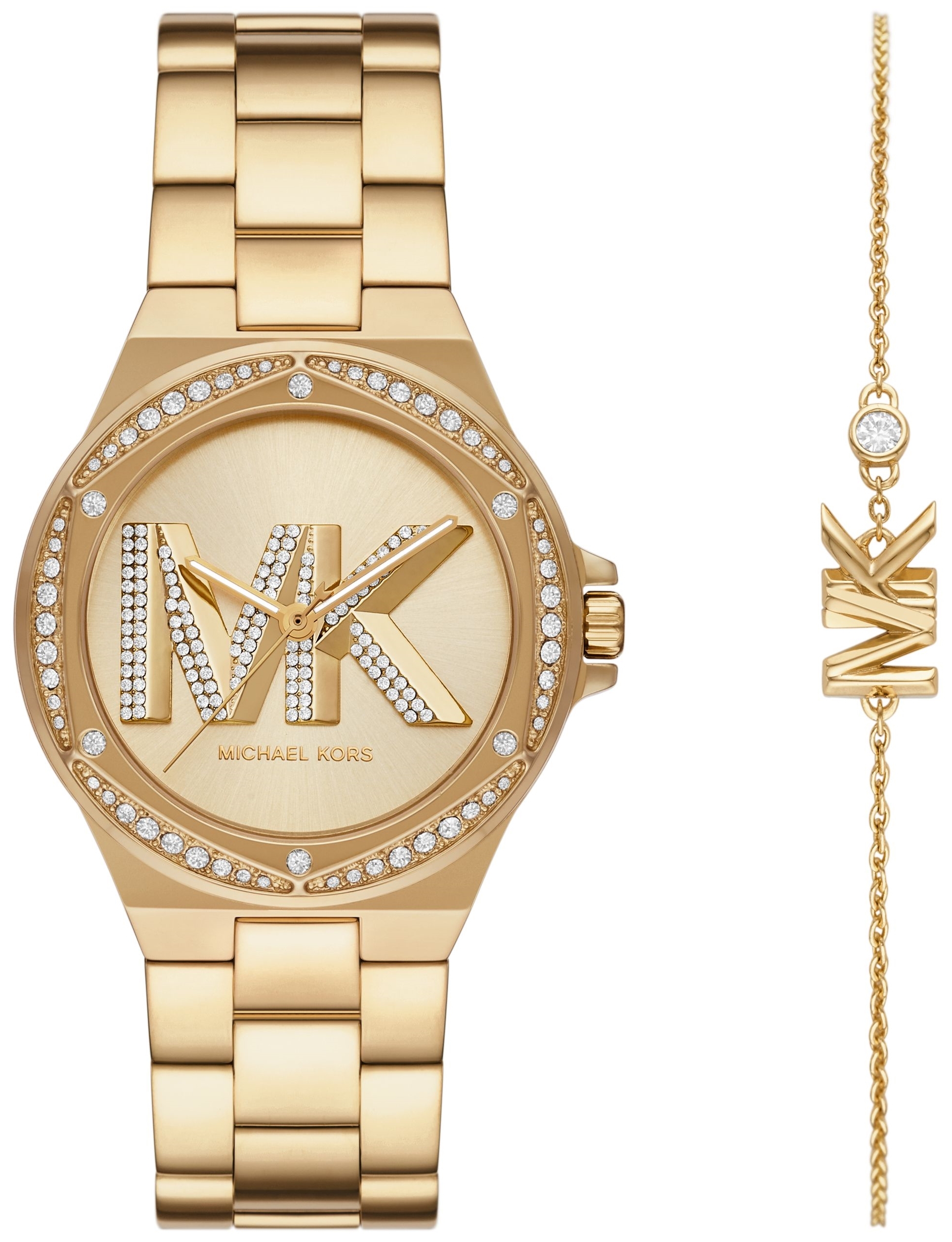 Michael Kors Naisten kello MK1062SET Lennox Kulta/Kullanvärinen