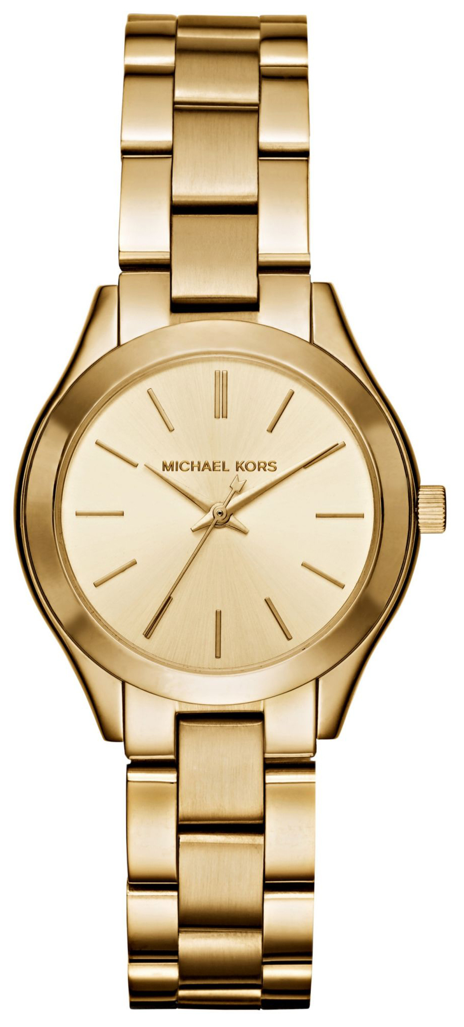 Michael Kors Naisten kello MK3512 Runway Samppanja/Kullansävytetty