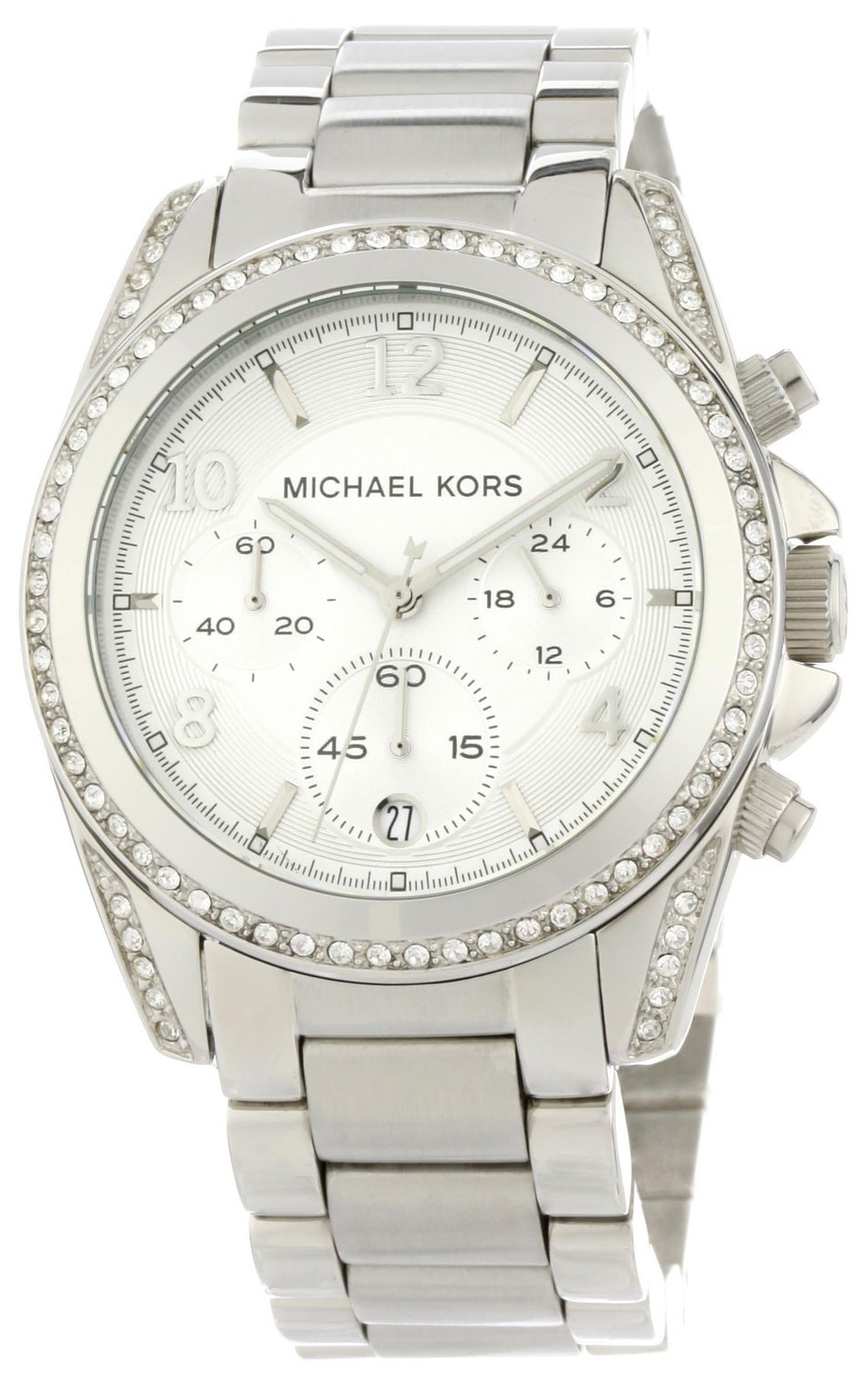 Michael Kors Naisten kello MK5165 Runway Hopea/Teräs Ø39 mm