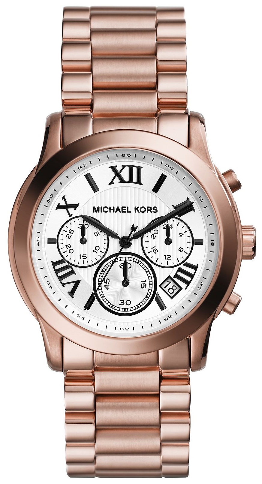 Michael Kors Cooper Naisten kello MK5929 Valkoinen/Punakultasävyinen