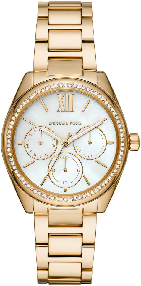 Michael Kors 99999 Naisten kello MK7094 Valkoinen/Kullansävytetty