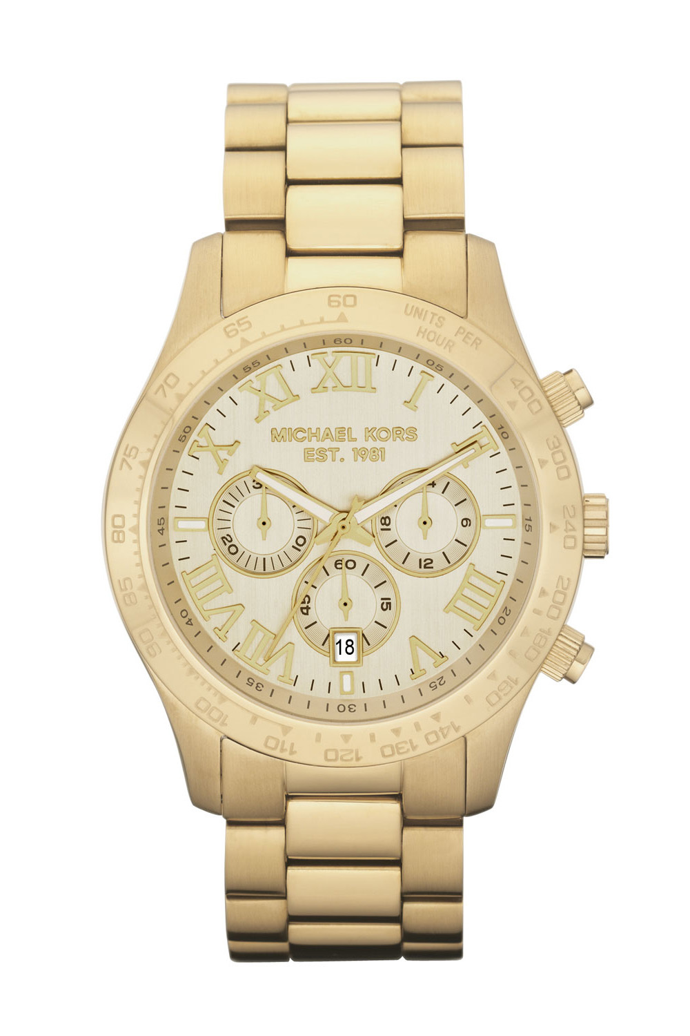 Michael Kors Layton Miesten kello MK8214 Samppanja/Kullansävytetty