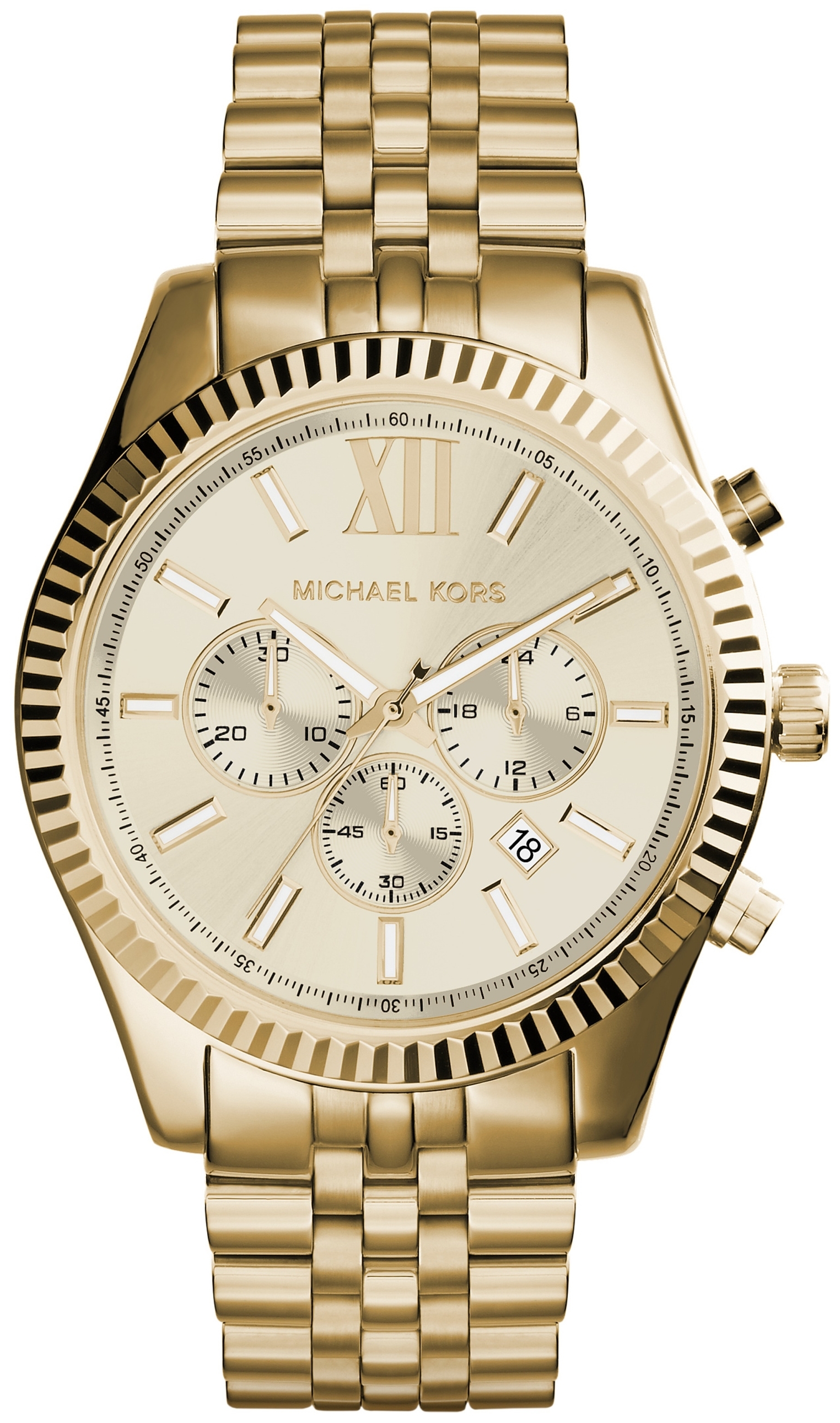 Michael Kors Miesten kello MK8281 Lexington Kulta/Kullansävytetty