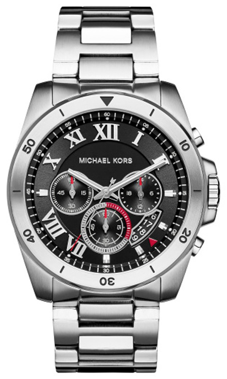 Michael Kors Miesten kello MK8438 Musta/Teräs Ø44 mm