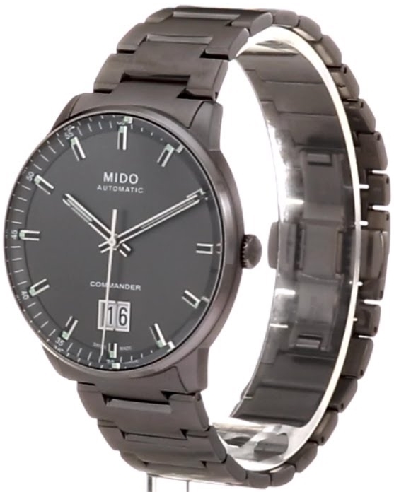 Mido Miesten kello M021.626.33.061.00 Commander Harmaa/Teräs Ø42 mm