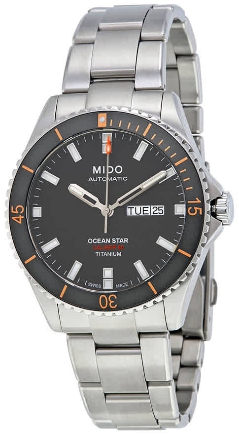 Mido Miesten kello M026.430.44.061.00 Ocean Star Harmaa/Titaani