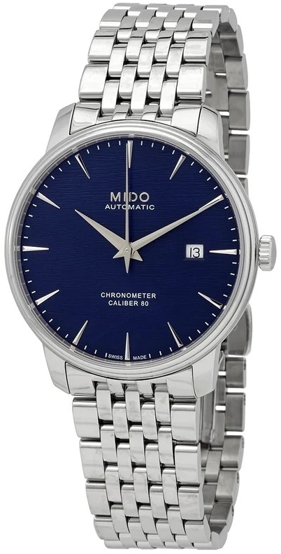 Mido Miesten kello M027.408.11.041.00 Baroncelli Sininen/Teräs Ø40