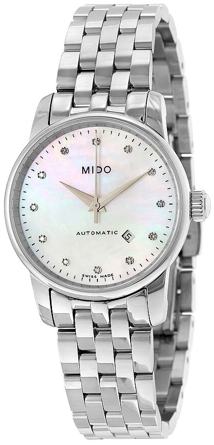 Mido Naisten kello M7600.4.69.1 Baroncelli Valkoinen/Teräs Ø29 mm