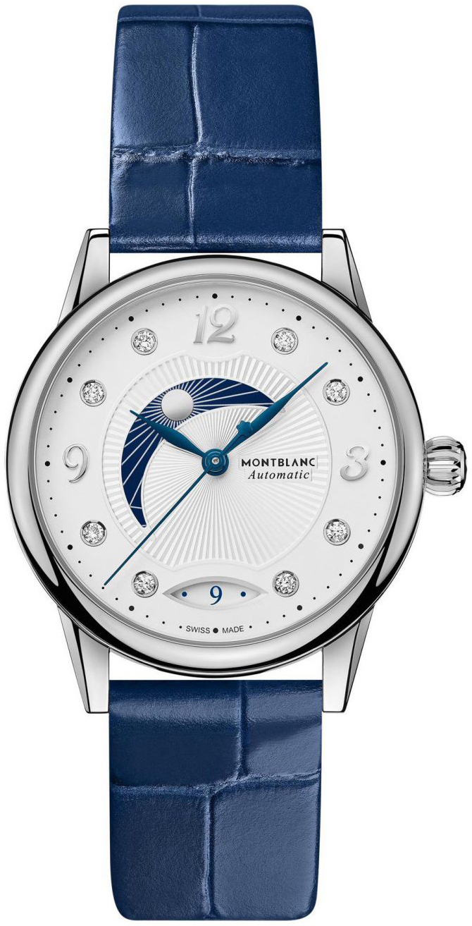 Montblanc Naisten kello 127354 Boheme Valkoinen/Nahka Ø34 mm