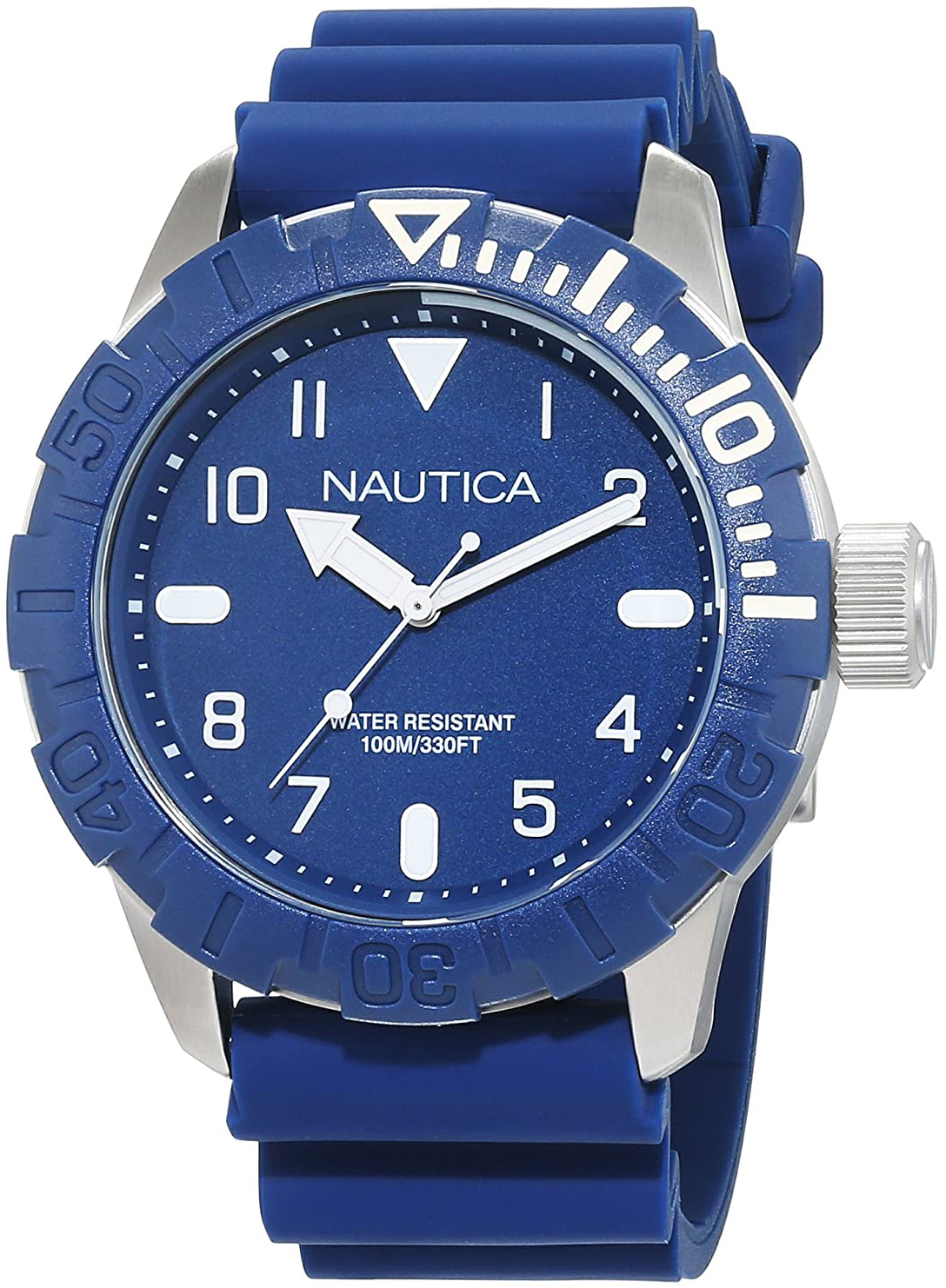 Nautica Miesten kello NAD09517G Nsr Sininen/Kumi Ø44 mm