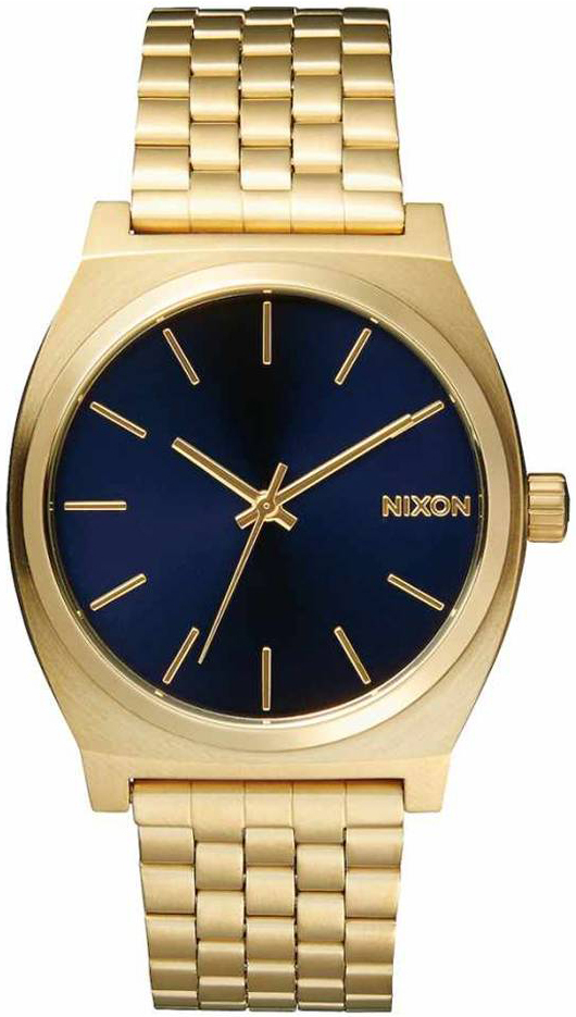 Nixon The Time Teller A045-1931-00 Sininen/Kullansävytetty teräs