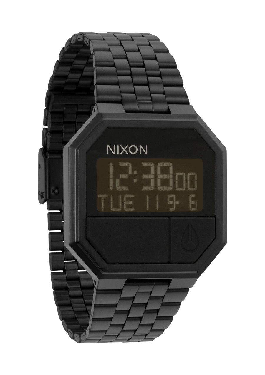 Nixon A158001-00 The Re-Run Musta/Teräs