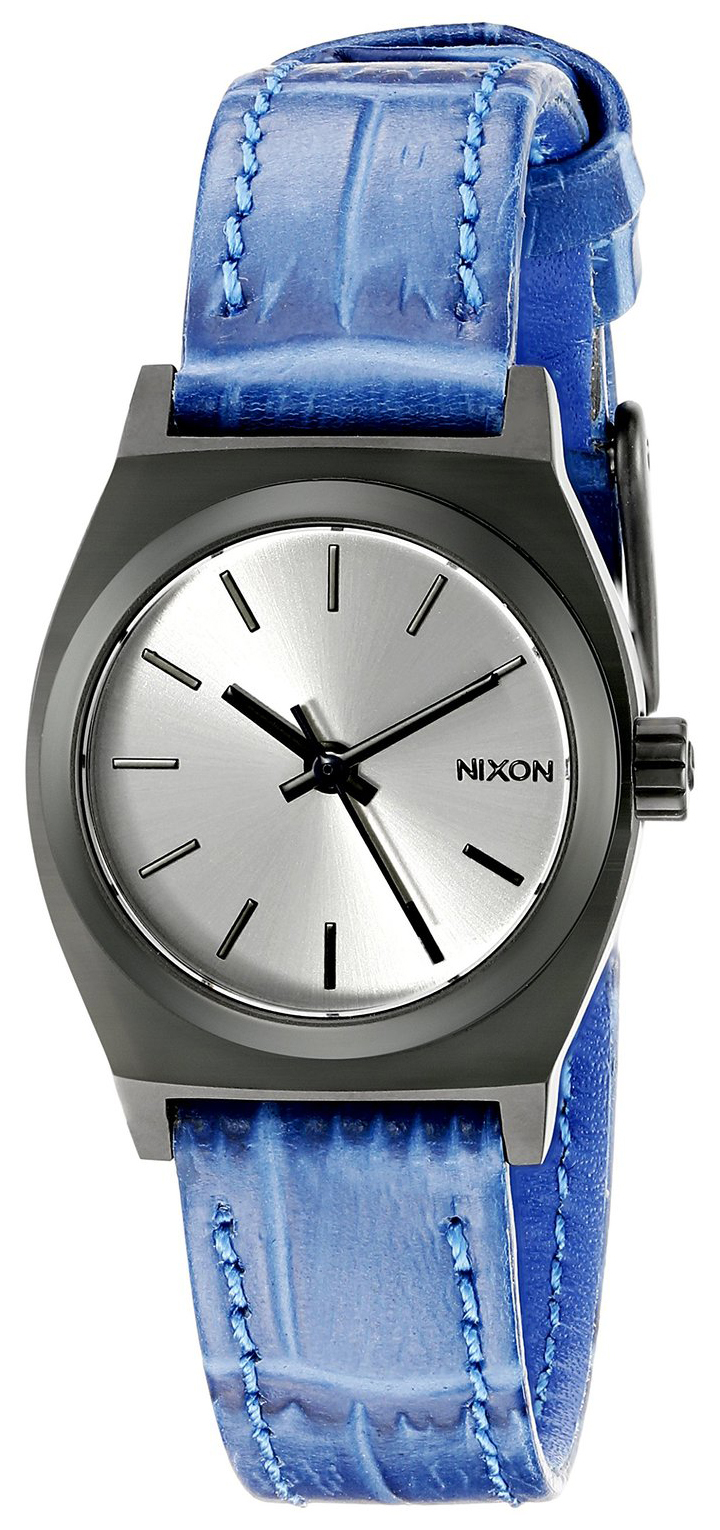 Nixon The Time Teller Naisten kello A5092131-00 Hopea/Nahka