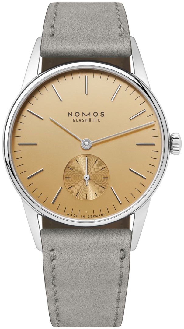 Nomos Glashütte Naisten kello N-358 Orion Beige/Nahka Ø32.8 mm