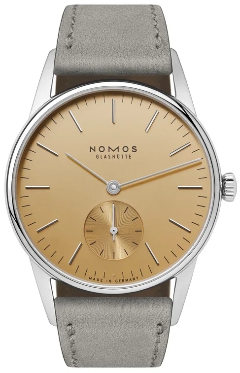 Nomos Glashütte Naisten kello N-359 Orion Kulta/Nahka Ø32.8 mm