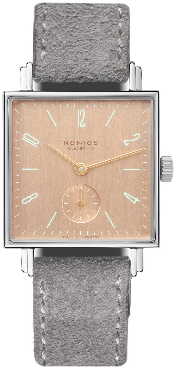 Nomos Glashütte N-491 Tetra Pinkki/Nahka