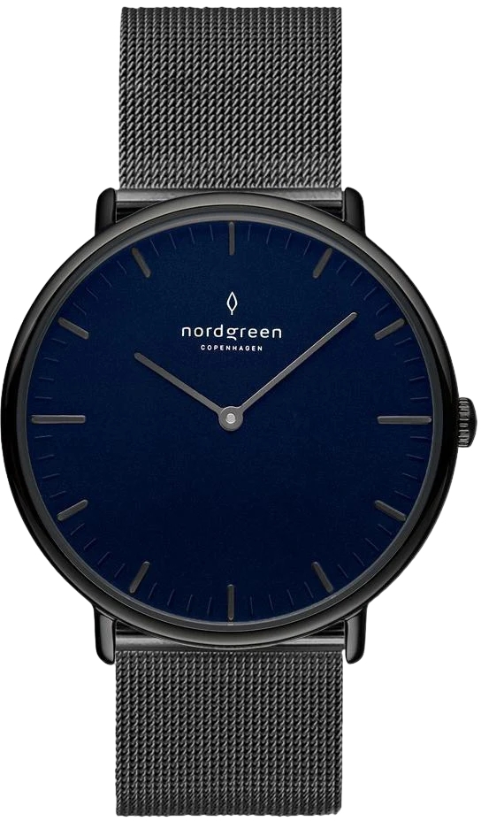 Nordgreen Naisten kello NR36GMMEGUNA Native Sininen/Teräs Ø36 mm