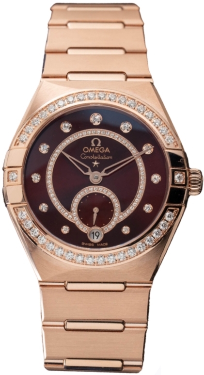 Omega Naisten kello 131.55.34.20.61.001 Constellation Co-Axial 34Mm