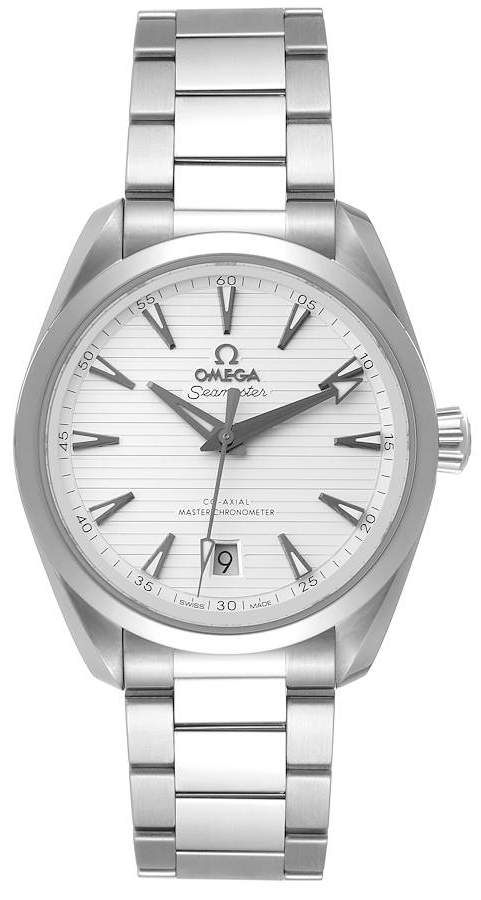 Omega 220.10.38.20.02.001 Seamaster Aqua Terra 150M Hopea/Teräs Ø38