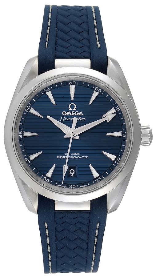 Omega 220.12.38.20.03.001 Seamaster Aqua Terra 150M Sininen/Kumi Ø38