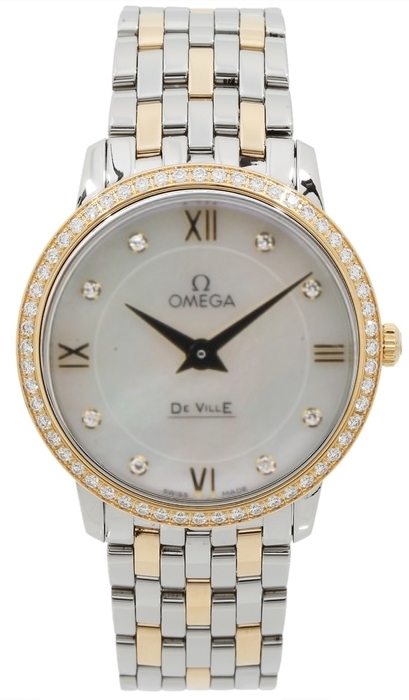 Omega Naisten kello 424.25.27.60.55.001 De Ville Prestige Quartz