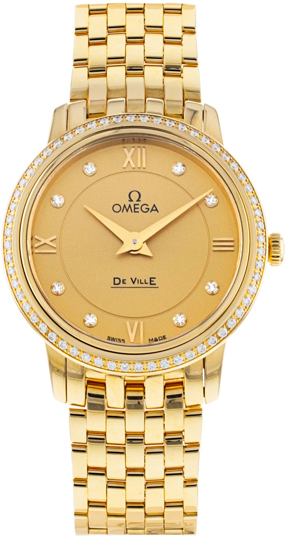 Omega Naisten kello 424.55.27.60.58.001 De Ville Prestige Quartz