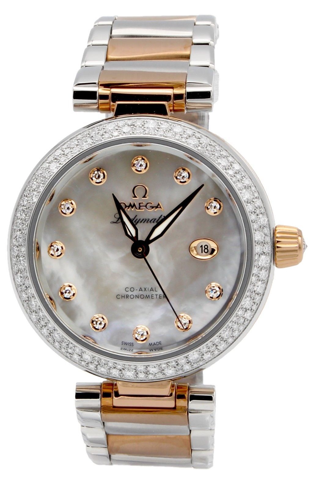 Omega Naisten kello 425.25.34.20.55.004 De Ville Ladymatic Co-Axial