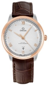 Omega Miesten kello 434.23.40.20.02.001 De Ville Prestige Hopea/Nahka