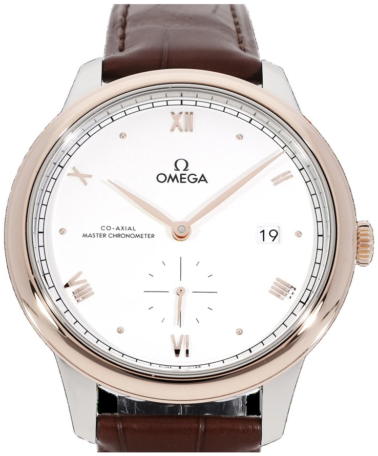 Omega Miesten kello 434.23.41.20.02.001 De Ville Prestige Hopea/Nahka