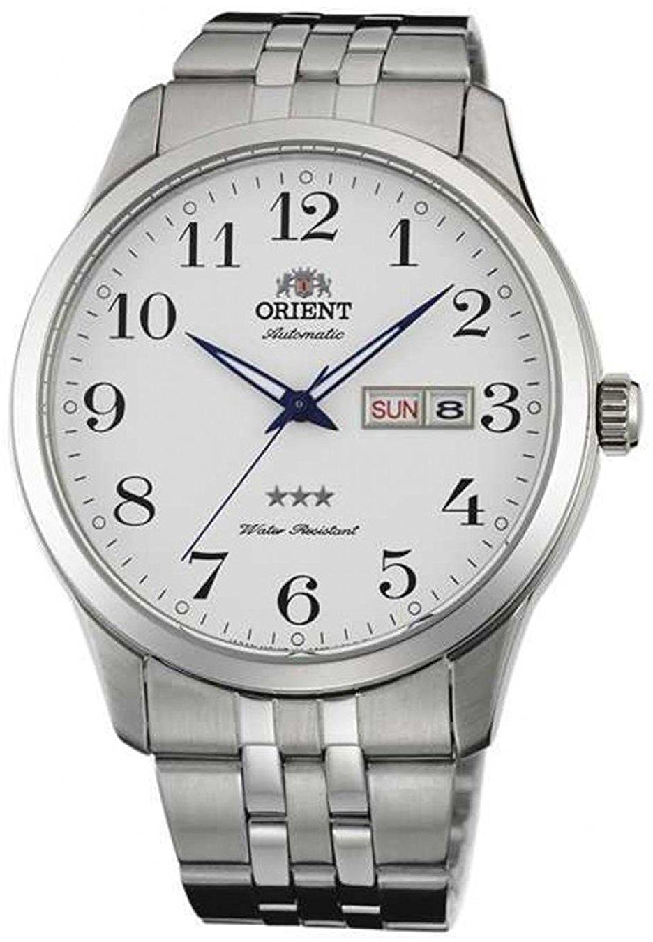 Orient Classic Miesten kello FAB0B002W9 Valkoinen/Teräs Ø43 mm