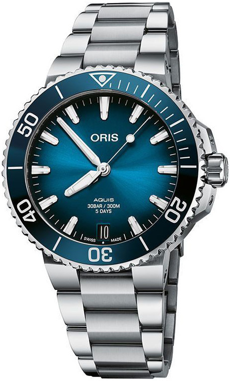 Oris Miesten kello 01 400 7769 4135-07 8 22 09PEB Aquis