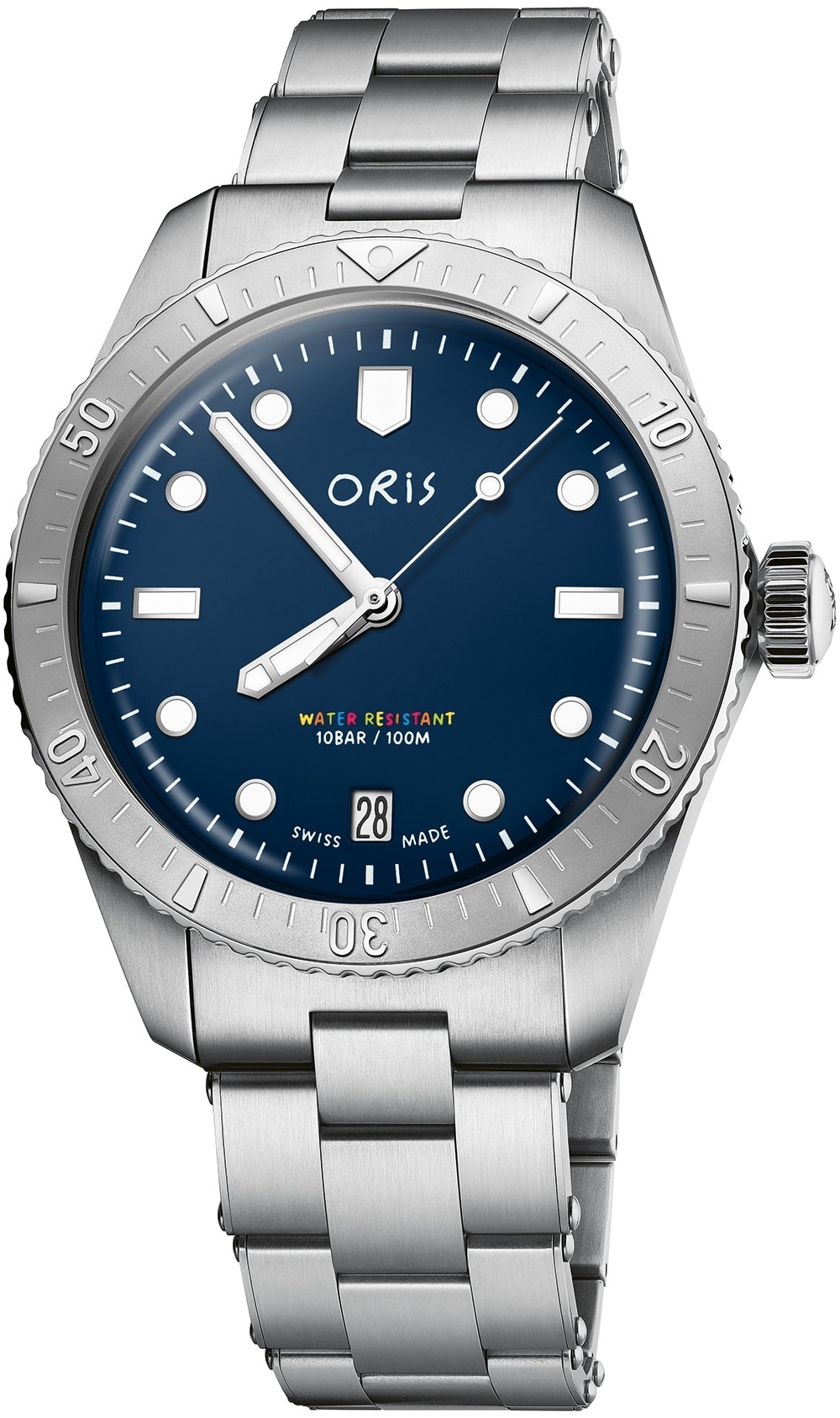 Oris 01 733 7771 4085-Set Divers LFP Limited Edition Sininen/Teräs