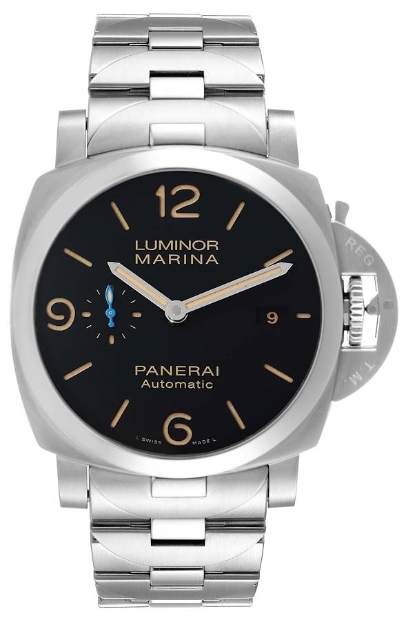 Panerai Miesten kello PAM00723 Luminor Musta/Teräs Ø44 mm