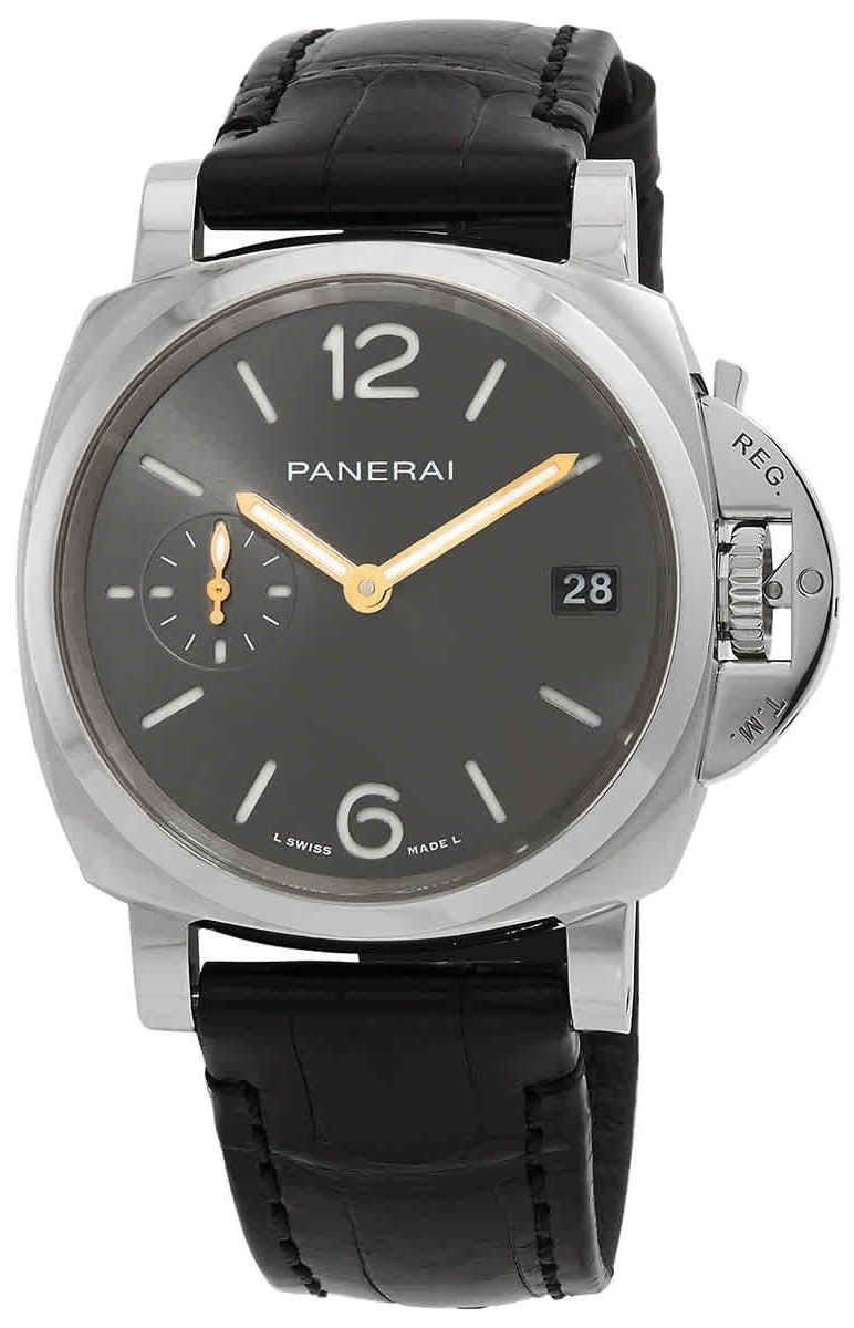 Panerai PAM01247 Luminor Harmaa/Nahka Ø38 mm