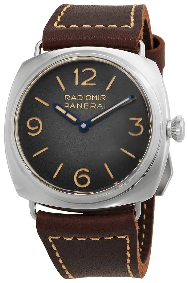 Panerai Miesten kello PAM01334 Radiomir Musta/Nahka Ø45 mm