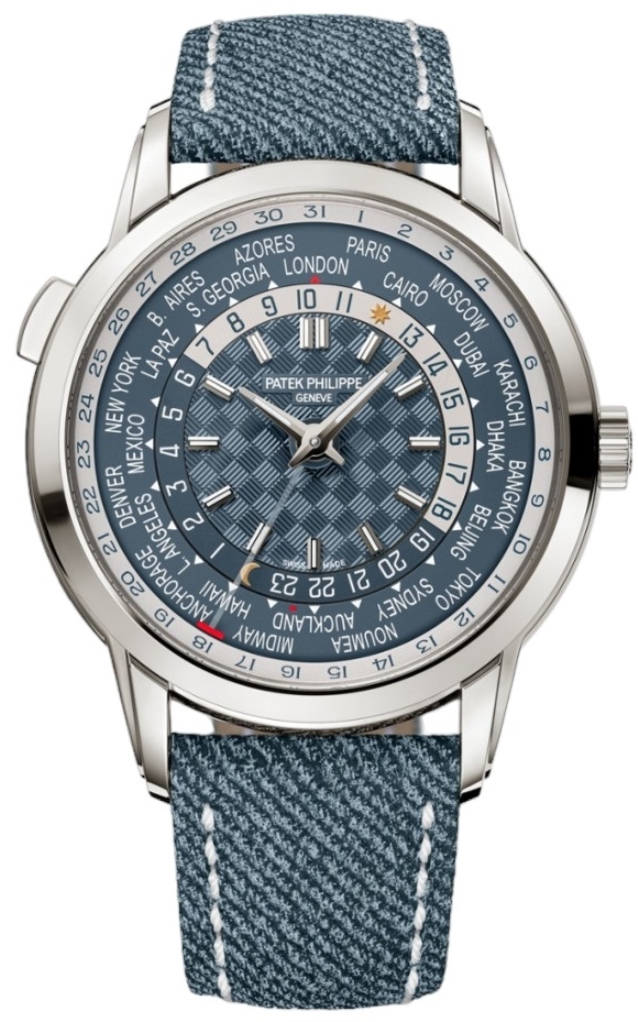 Patek Philippe Miesten kello 5330G-001 Complications Sininen/Nahka