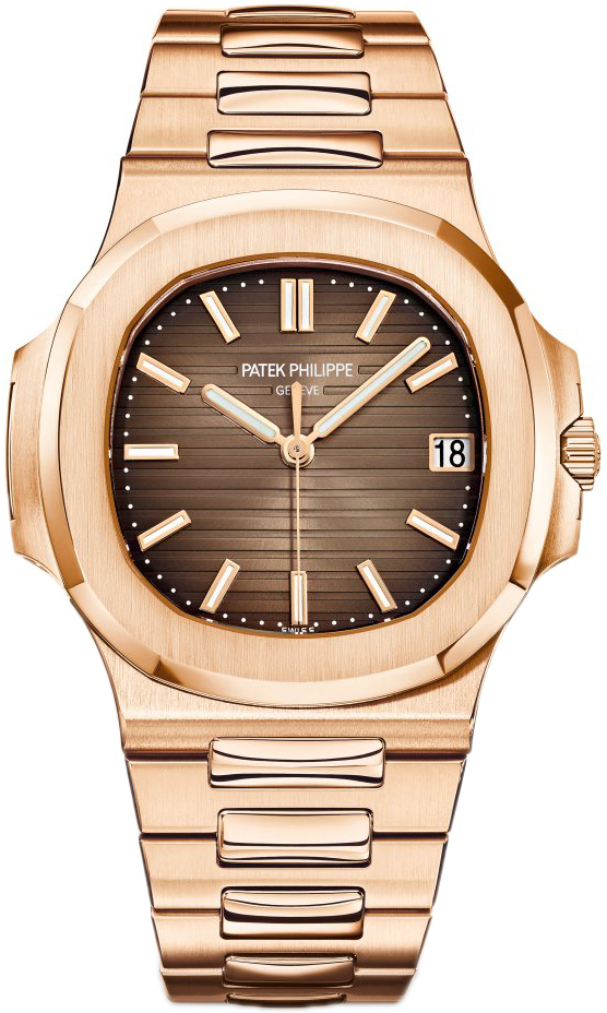 Patek Philippe Nautilus 5711/1R/001 Ruskea/18K punakultaa Ø40 mm