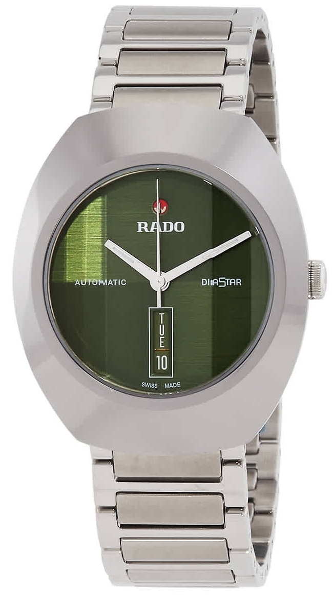 Rado R12160303 DiaStar Original Vihreä/Teräs Ø38 mm