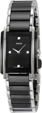 Rado Naisten kello R20613712 Integral Musta/Teräs