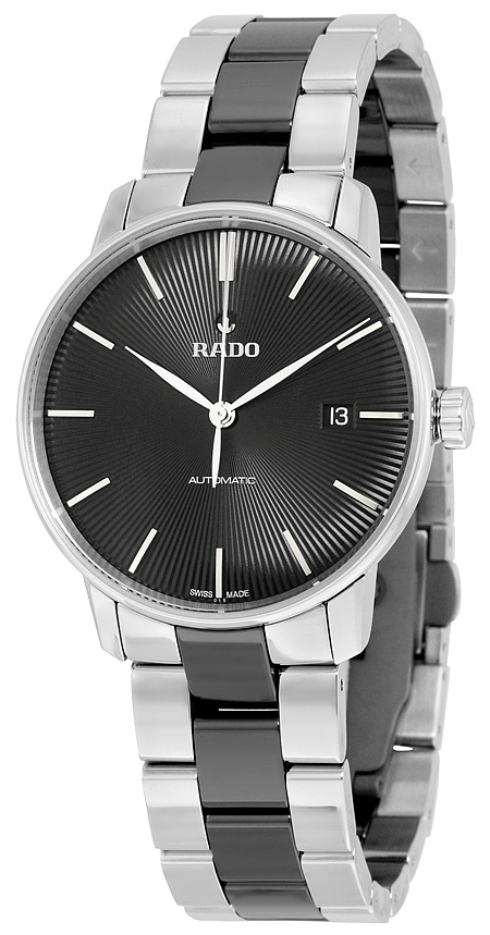 Rado Miesten kello R22860152 Coupole Musta/Keraaminen Ø38 mm