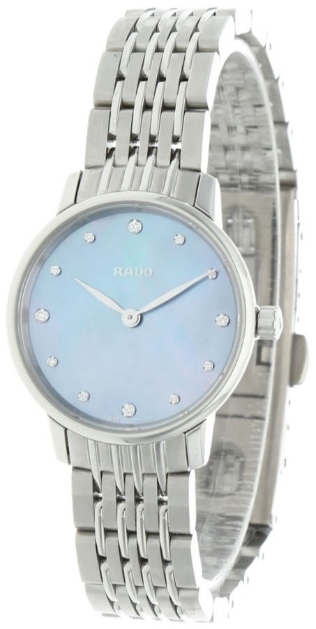 Rado Naisten kello R22897903 Coupole Musta/Teräs Ø27 mm