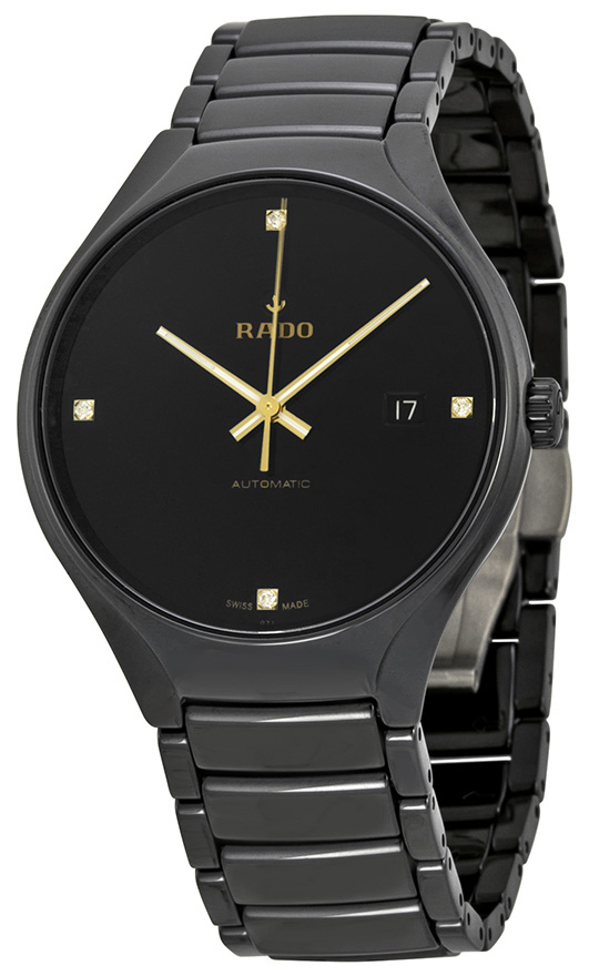 Rado Miesten kello R27056712 True Musta/Keraaminen Ø40 mm